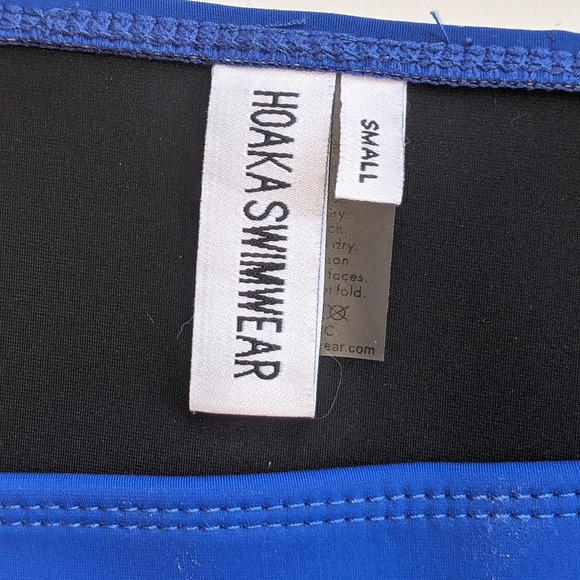 Hoaka neoprene royal blue bikini - Picture 2 of 3